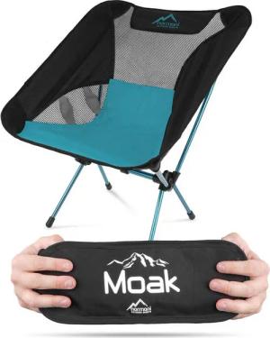 normani Campingstuhl Ultraleichter Campingstuhl Moak, Campingstuhl Angelstuhl mit Getränkehalter - Gartenstuhl bis zu 150 kg