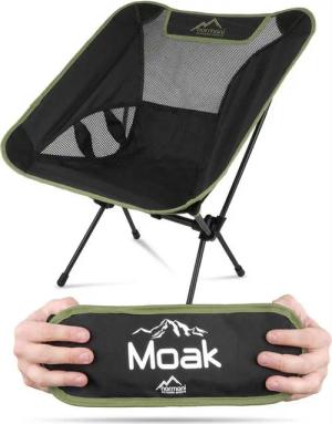 normani Campingstuhl Ultraleichter Campingstuhl Moak, Campingstuhl Angelstuhl mit Getränkehalter - Gartenstuhl bis zu 150 kg