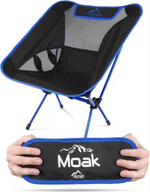 normani Campingstuhl Ultraleichter Campingstuhl Moak, Campingstuhl Angelstuhl mit Getränkehalter - Gartenstuhl bis zu 150 kg