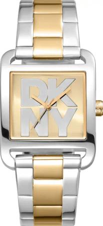 DKNY DK1L001M0075 Damenuhr City Maxi Two Tone Silver 37mm 3ATM