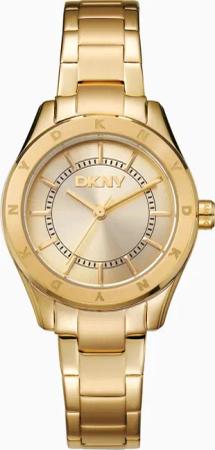 DKNY DK1L018M0035 Damenuhr Chambers Sport Gold 30mm 5ATM
