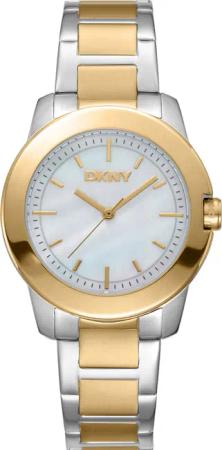DKNY DK1L020M0065 Damenuhr Park Ave Midi Two Tone 32mm 5ATM