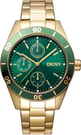 DKNY DK1L028M0055 Damenuhr Nolita Sport Gold 38mm 5ATM