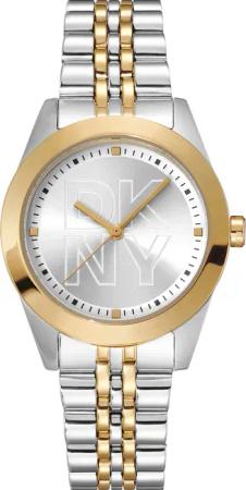 DKNY DK1L060M0065 Damenuhr Parsons Logo Two Town 32mm 5ATM