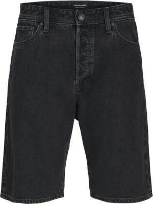 Jack & Jones Herren Jeans Short JJIALEX JJORIGINAL SHORTS- Baggy Fit - Blau Schwarz