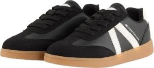 TOM TAILOR Mädchen Sneaker mit Colour-Blocking, schwarz, Gemustert, Gr. 32