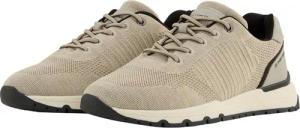 TOM TAILOR Herren Sneaker im Knitted-Look, beige, Uni, Gr. 41