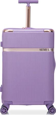 Semi Line Großer Koffer T5916-4 Violett