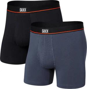 Saxx Underwear Herren Non-Stop Stretch Cotton 2er Pack Boxer