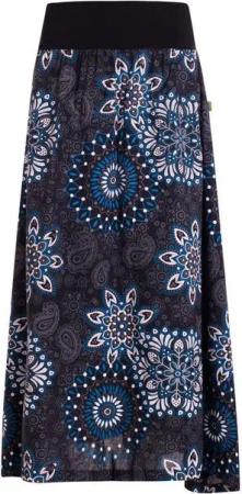 Vishes Maxirock Langer Damen Sommer-Rock Sommerröcke Bunt mit Mandalas bedruckt Retro, Festival, Boho Style