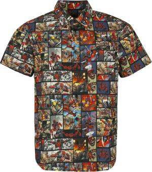Deadpool - Disney Kurzarmhemd - Deadpool - Comic - S bis XXL - für Männer - Größe S - multicolor - EMP exklusives Merchandise!