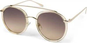 styleBREAKER Sonnenbrille Oversize Sonnenbrille mit runden Gläsern und doppeltem Rahmen (1-St) Gradient