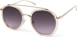 styleBREAKER Sonnenbrille Oversize Sonnenbrille mit runden Gläsern und doppeltem Rahmen (1-St) Gradient