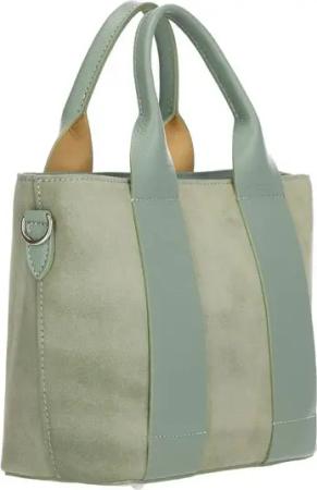 Botego Umhängetasche Damen echtes Leder, Schultertasche Damen Wildleder, Ledertasche Damen