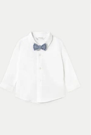 Mayoral Hemd 1102 Weiß Regular Fit