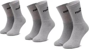 Puma 3er-Set hohe Unisex-Socken 907934 r. 35/38 Grau