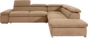 sit&more Ecksofa "Alcatraz L-Form", wahlweise mit Bettfunktion