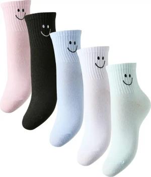 pieces Freizeitsocken "PCMINDRA SOCKS 5 PACK BC", (Packung, 5 Paar)