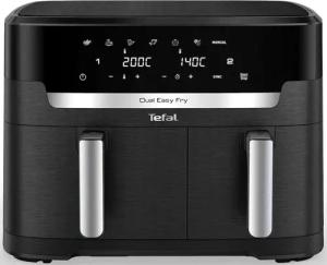 Tefal Heißluftfritteuse "EY9428 Dual Easy Fry XXL", 2700 W, 2 Schubladen, 6,5l + 4,5l, 7 voreingestellte Programme, Rezepte-App