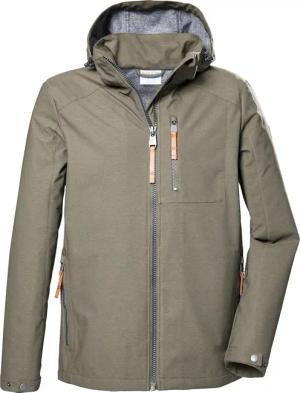 G.I.G.A. DX by killtec Softshelljacke "GS 7 MN SFTSHLL JCKT", Herren Softshelljacke: wasserabweisend, abnehmbare Kapuze, nachhaltig