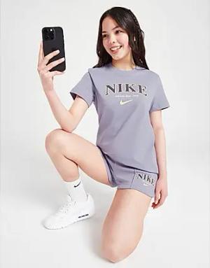 Nike Girls' Trend Boyfriend T-Shirt Kinder, Purple