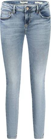 GUESS JEANS 5-Pocket-Jeans Damen Blau Skinny Jeans: Mittlere Leibhöhe, 5 Taschen, Ausgewaschen
