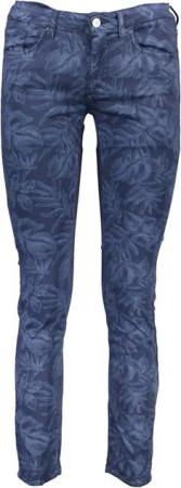 Gant 5-Pocket-Hose Blaue Damenhose mit 5 Taschen: Stilvoll & praktisch mit Logo-Detail