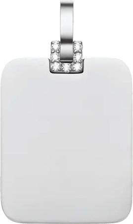 Daniel Wellington DW Pendant Detail Crystal n/a Silver
