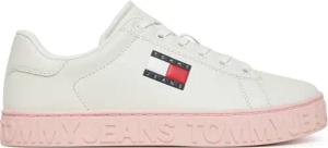 Tommy Jeans Sneakers Tjw Logo Outsole Sneaker Ess EN0EN02703 Weiß