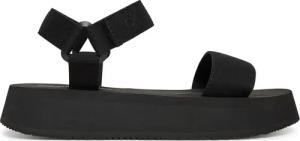 Calvin Klein Jeans Sandalen Sandal Velcro Webbing Mg YW0YW01693 Schwarz