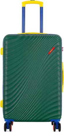 Semi Line Mittlerer Koffer T5936-2 Grün