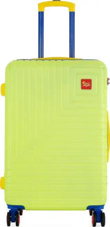 Semi Line Mittlerer Koffer T5939-2 Grün