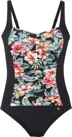 LASCANA Badeanzug Salsa mit tollem Blumenprint