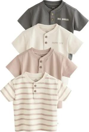 Next T-Shirt 4er-Pack Baby Kurzarm-T-Shirts aus (4-tlg)