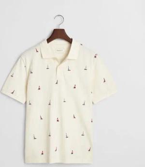 Gant Poloshirt EMBROIDERED GRAPHIC POLO