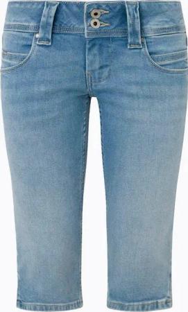 Pepe Jeans Jeansshorts Pepe Damen Shorts, Pepe Jeans Damen Regular Crop Shorts, Denim Shorts 5-pocket Style, Crop