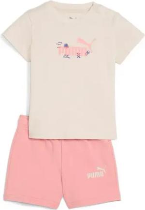 PUMA Trainingsanzug MINICATS SANDY ADVENTURES TEE AND SHORTS SET INF (2-tlg)