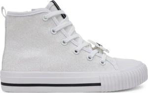 Karl Lagerfeld Kids Sneakers aus Stoff Z30585 M Weiß