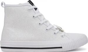 Karl Lagerfeld Kids Sneakers aus Stoff Z30585 S Weiß