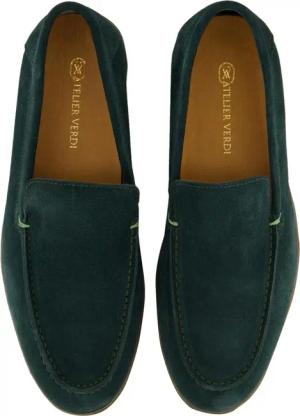ATELIER VERDI Loafer - Heren Nino Loafer Pine - Gr. 44 (EU) - in Grün - für Damen