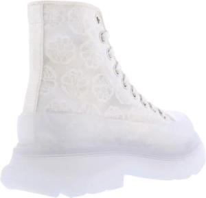 Alexander McQueen Stiefel - Dames H.Boot Tread.Fa.S.Ru D.M./T.S. - Gr. 38,5 (EU) - in Weiß - für Damen