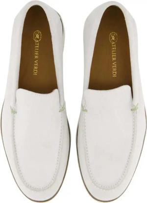 ATELIER VERDI Loafer - Heren Nino Loafer Ivory - Gr. 45 (EU) - in Weiß - für Damen