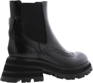 Alexander McQueen Stiefel - Dames Wander Chelsea Zwart - Gr. 41 (EU) - in Schwarz - für Damen