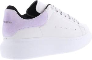 Alexander McQueen Low-Top Sneaker - Dames Oversized Sneaker Wit/Lila - Gr. 41 (EU) - in Weiß - für Damen