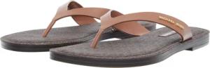 Michael Kors Sandalen - Koko Flip Flop - Gr. 37 (EU) - in Braun - für Damen