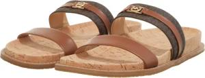 Michael Kors Sandalen - Mandy Flat Sandal - Gr. 38 (EU) - in Braun - für Damen