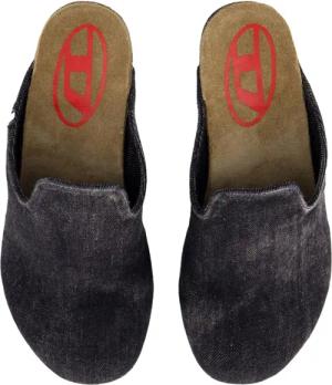 Diesel Loafer - Dames D-Woodstock Muil Zwart - Gr. 40 (EU) - in Schwarz - für Damen
