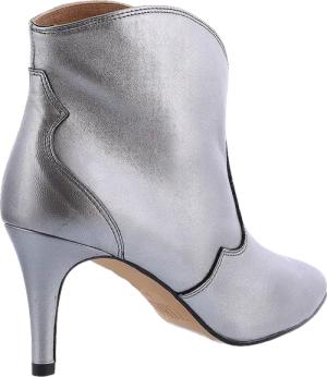 Toral Stiefel - Dames Selene Leer Zilver - Gr. 41 (EU) - in Gunmetal - für Damen