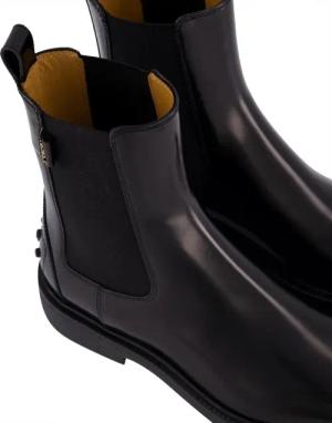 Tod's Stiefel - Dames Gomma 20L Tronch.Elast. - Gr. 39 (EU) - in Schwarz - für Damen