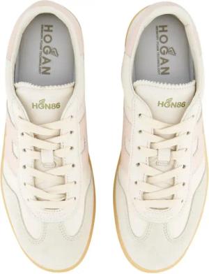 Hogan Low-Top Sneaker - Dames Cool Sneaker Wit/Roze - Gr. 41 (EU) - in Weiß - für Damen